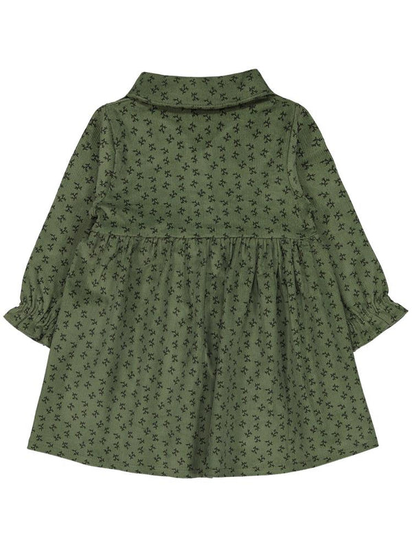 Civil Baby Dal Baskılı 6-18 Ay Elbise - Haki