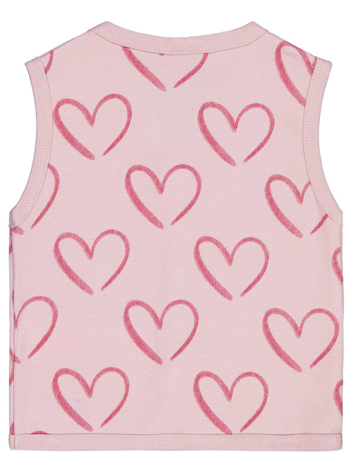 Civil Baby Tramlı Kalp Empirme 6-18 Ay Yelek - Pembe