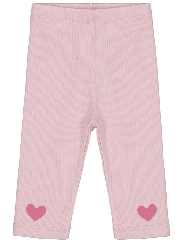 Civil Baby Paça Kalp Baskılı 6-18 Ay Tek Alt Bebe - Pembe