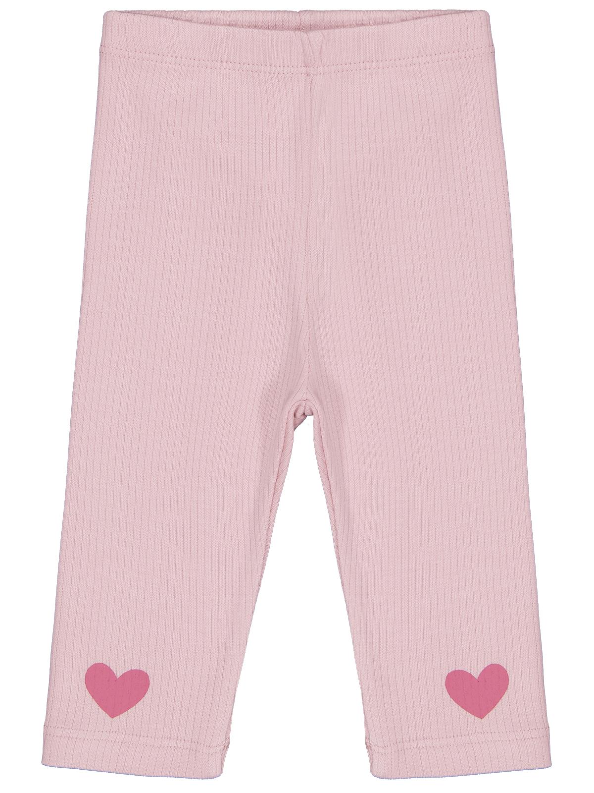 Civil Baby Paça Kalp Baskılı 6-18 Ay Tek Alt Bebe - Pembe