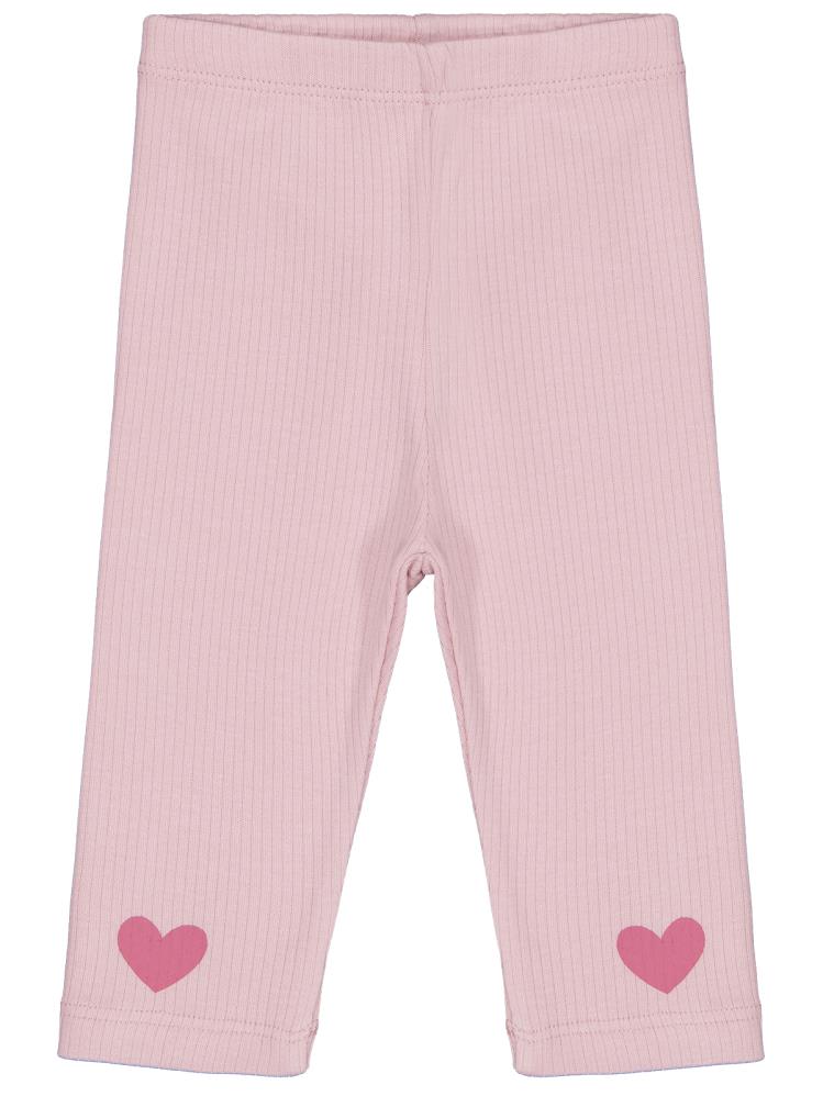 Civil Baby Paça Kalp Baskılı 6-18 Ay Tek Alt Bebe - Pembe