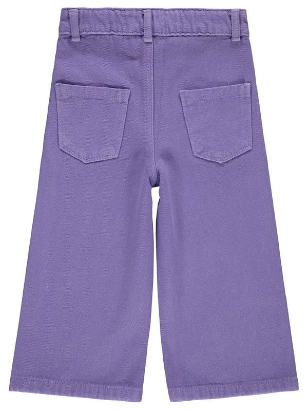 Civil Girls Çiçek Desenli 2-5 Yaş Pantolon - Lila