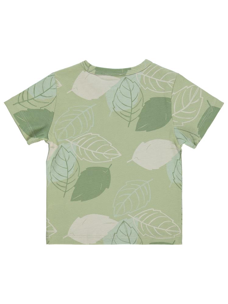 Tuffy Yakası Düğmeli 9-24 Ay Tişört - Haki