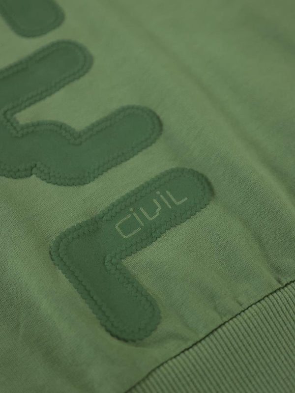 Civil Boys CVL Nakışlı 2-5 Yaş Eşofman Takımı - Haki