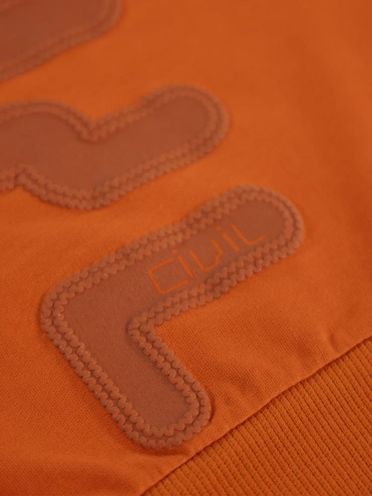 Civil Boys CVL Nakışlı 2-5 Yaş Eşofman Takımı - Turuncu