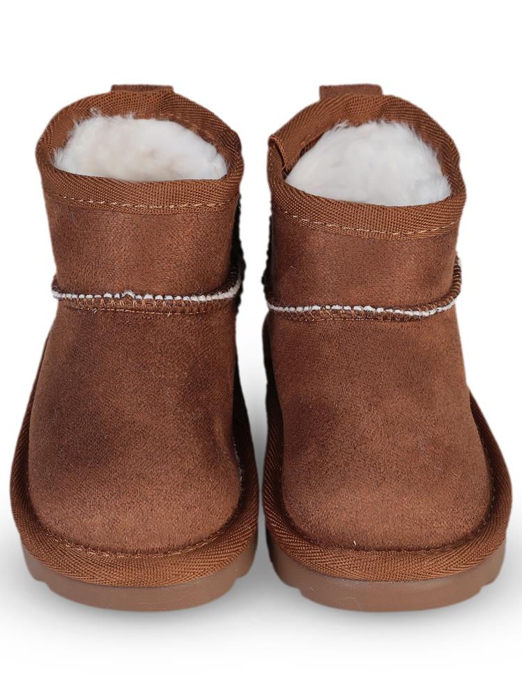 Civil Girls 22-26 Numara Bot ve Çizme - Kahverengi