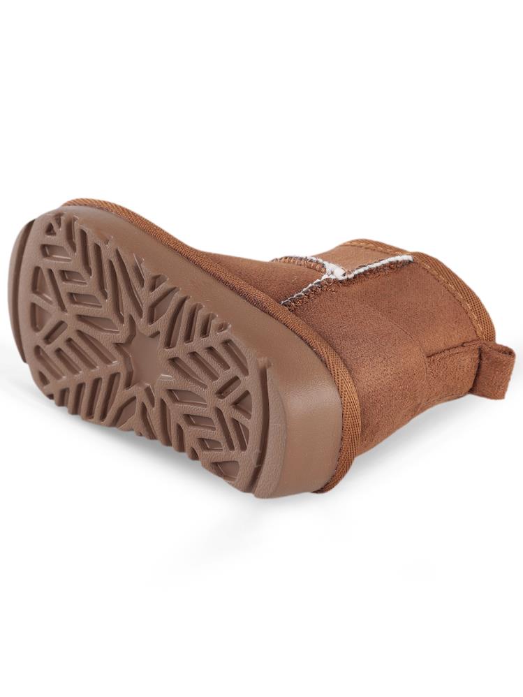 Civil Girls 22-26 Numara Bot ve Çizme - Kahverengi