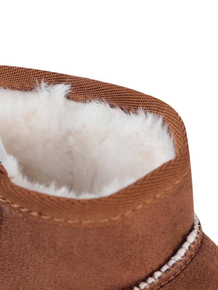 Civil Girls 32-36 Numara Bot ve Çizme - Kahverengi