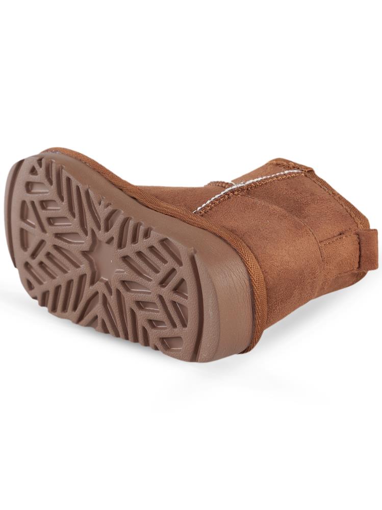 Civil Girls 32-36 Numara Bot ve Çizme - Kahverengi