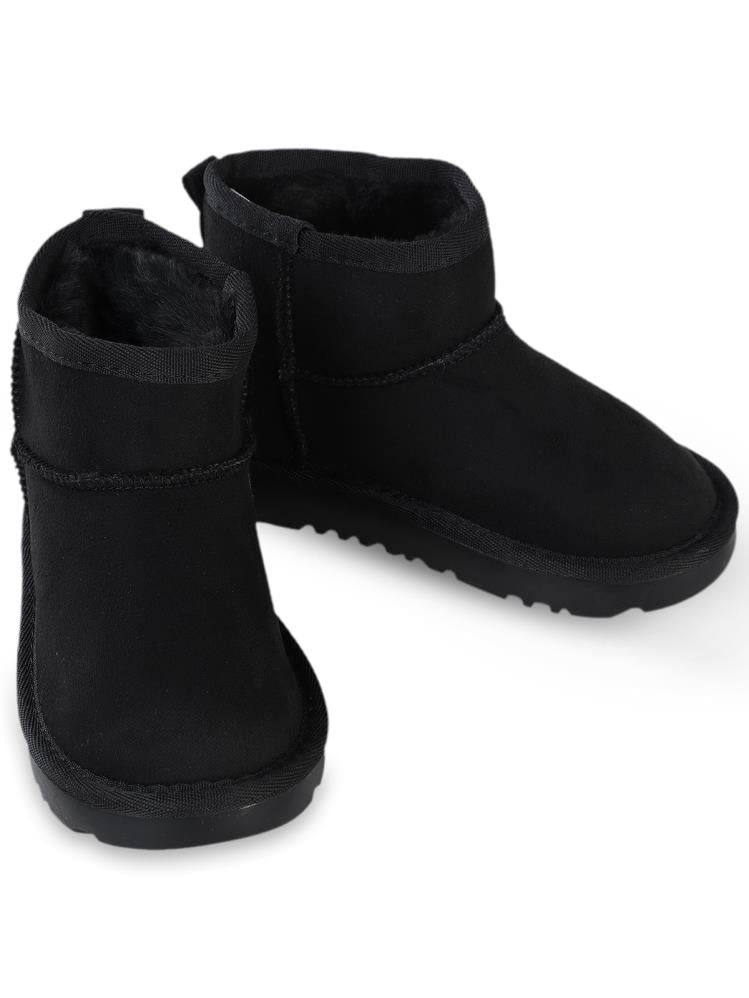 Civil Girls 32-36 Numara Bot ve Çizme - Siyah