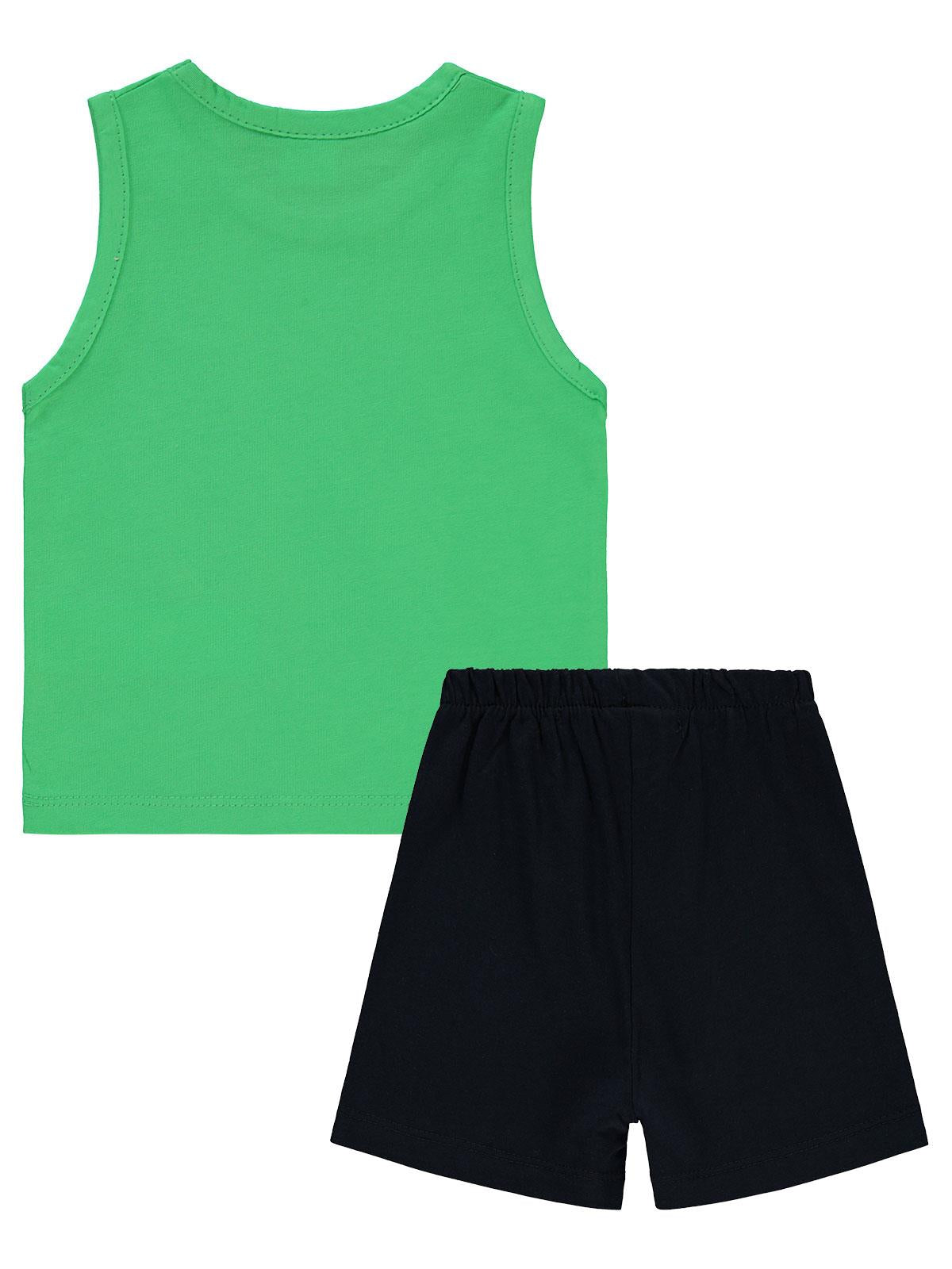 Civil Baby Surfers Baskılı 6-18 Ay Takım - Yeşil