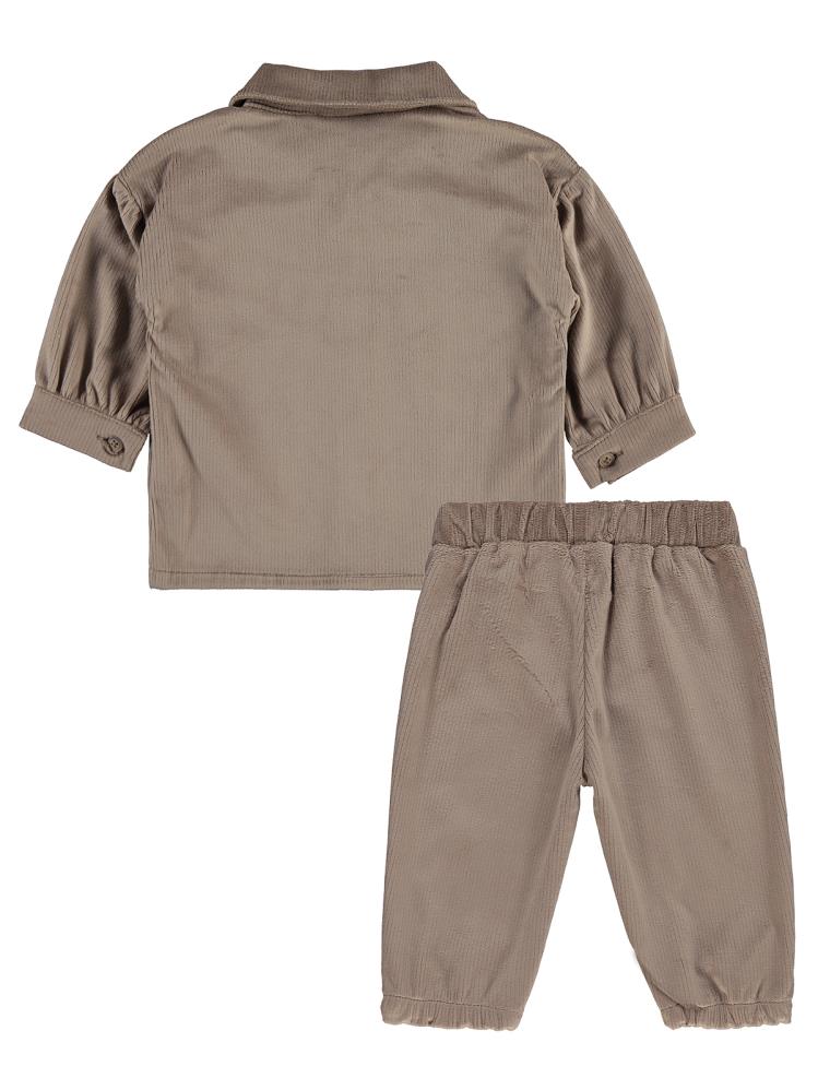 Civil Baby Cepli 6-18 Ay Takım - Bej