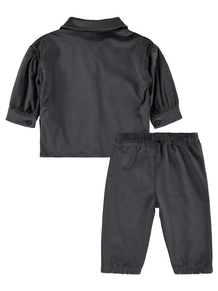 Civil Baby Cepli 6-18 Ay Takım - Gri