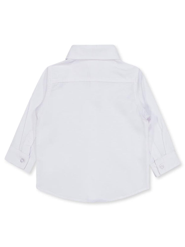 Civil Baby Dinozor Nakışlı 6-18 Ay Gömlek - Beyaz