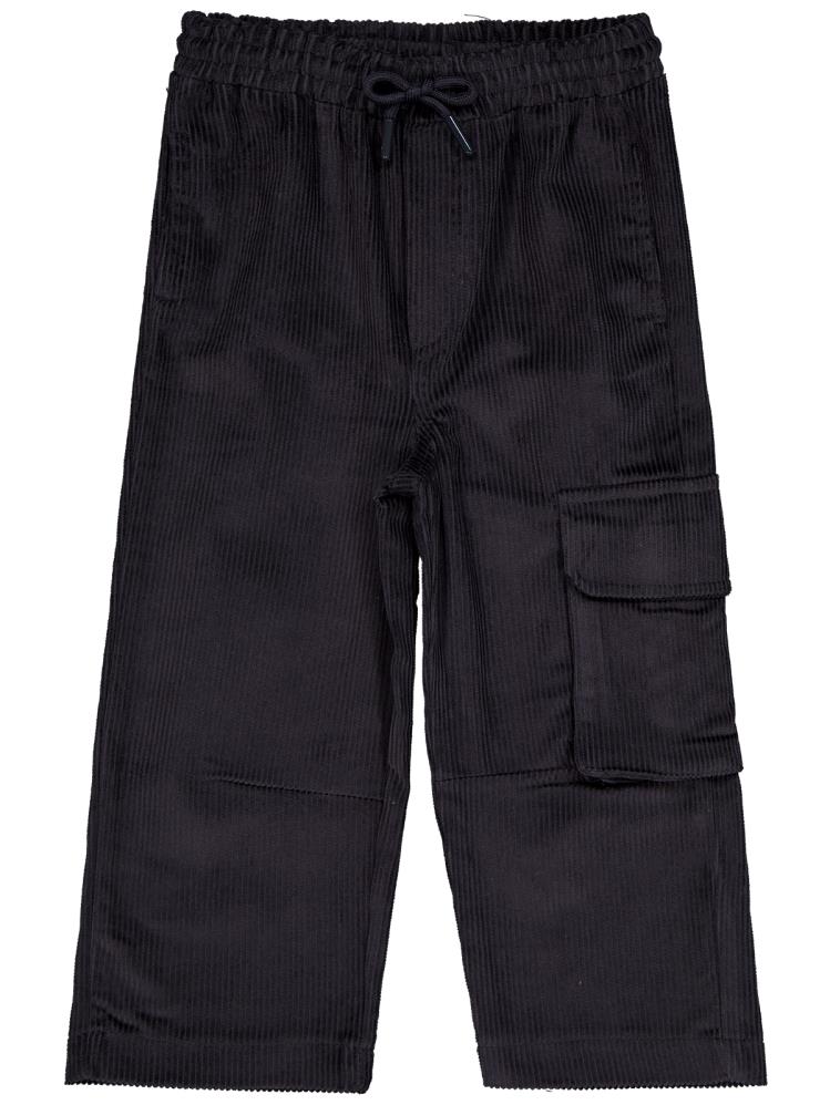 Civil Boys Kargo Cepli Kadife 10-13 Yaş Pantolon - Gri