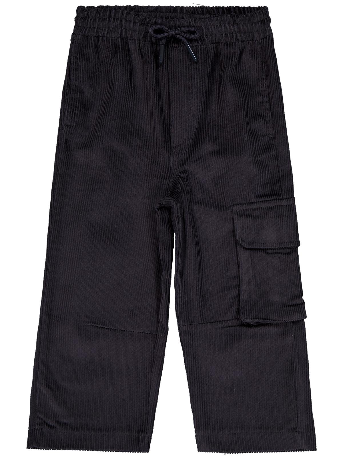 Civil Boys Kargo Cepli Kadife 2-5 Yaş Pantolon - Gri