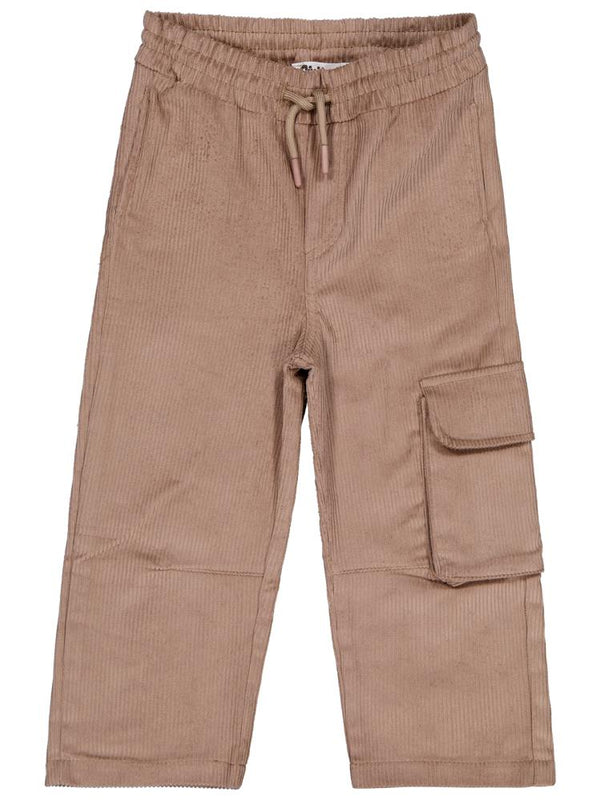 Civil Boys Kargo Cepli Kadife 2-5 Yaş Pantolon - Bej