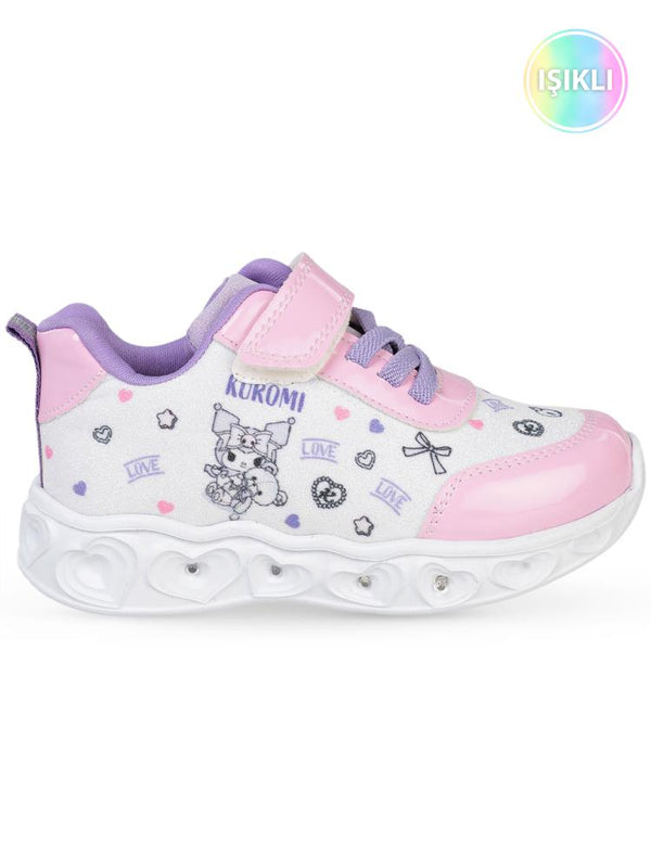 Kuromi 32-35 Numara Spor Ayakkabı - Ekru