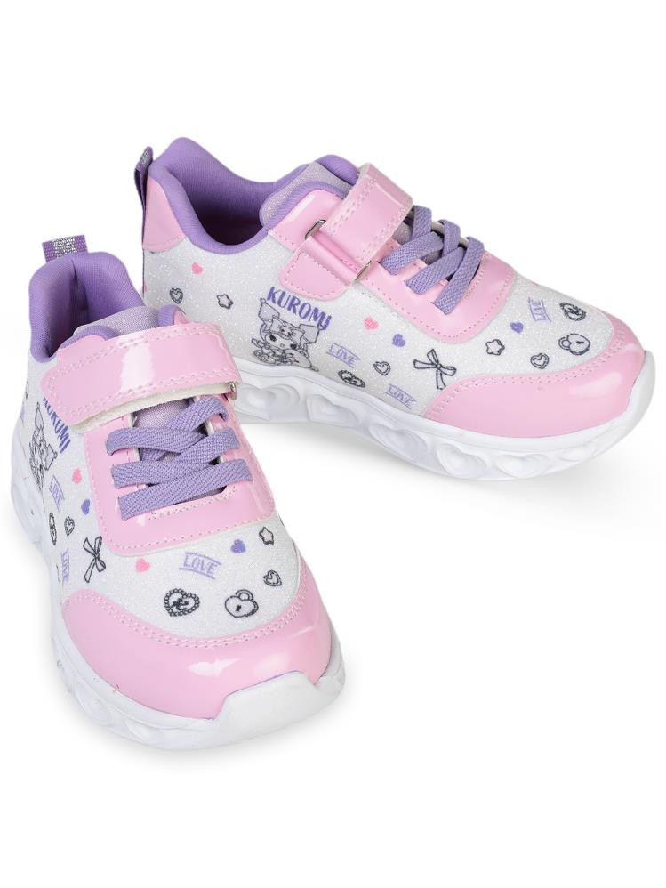 Kuromi 32-35 Numara Spor Ayakkabı - Ekru