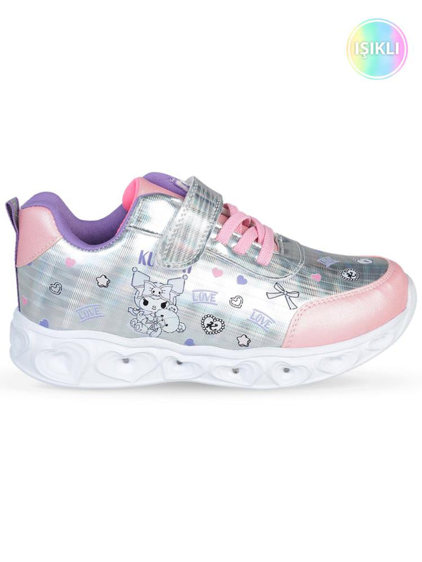 Kuromi 32-35 Numara Spor Ayakkabı - Gri