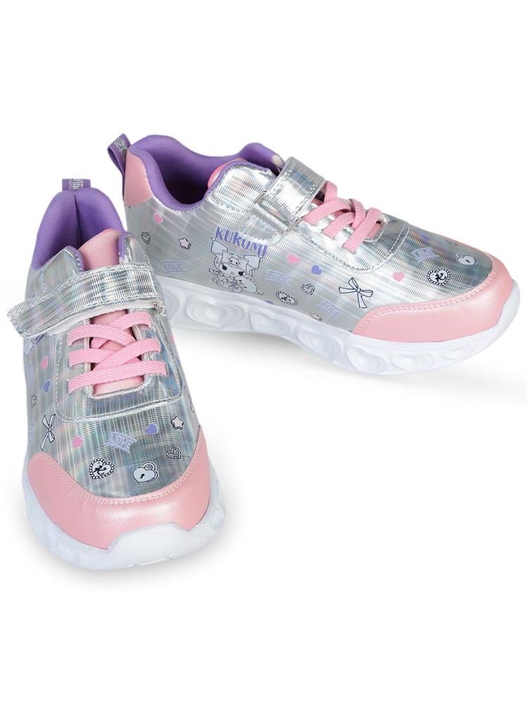 Kuromi 32-35 Numara Spor Ayakkabı - Gri