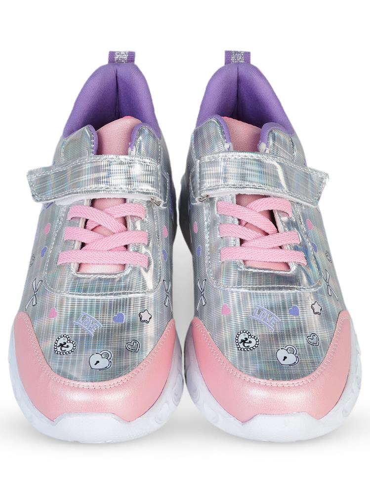 Kuromi 32-35 Numara Spor Ayakkabı - Gri