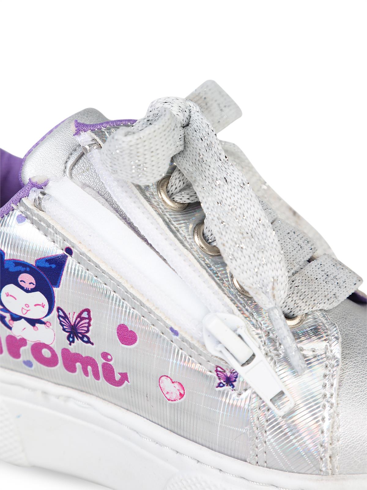 Kuromi 32-35 Numara Spor Ayakkabı - Gri