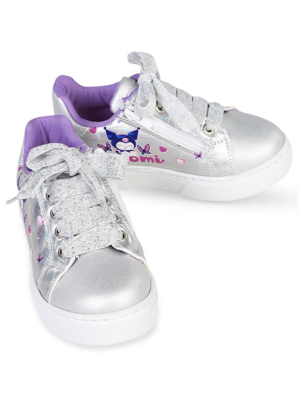 Kuromi 32-35 Numara Spor Ayakkabı - Gri