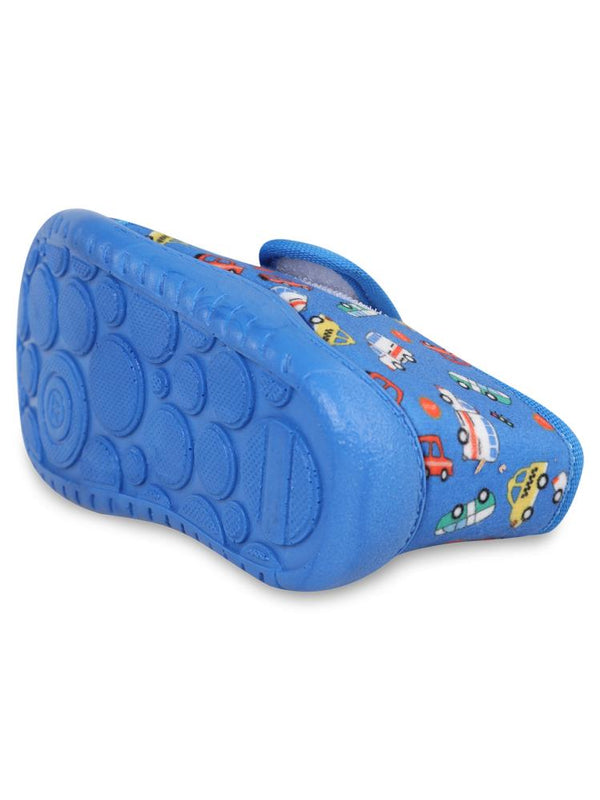 Civil Boys Araba Baskılı 27-32 Numara Panduf - Mavi