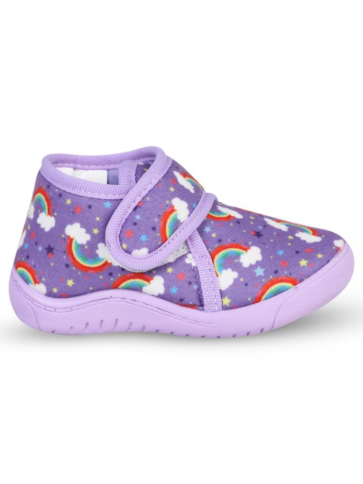 Civil Girls Unicorn Baskılı 21-26 Numara Panduf - Lila