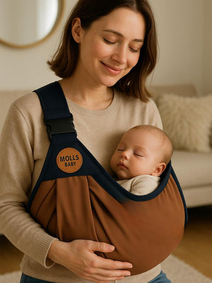 Molls Baby Pratik Kanguru Sling - Kahverengi