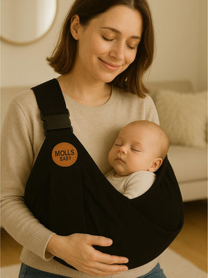Molls Baby Pratik Kanguru Sling - Siyah