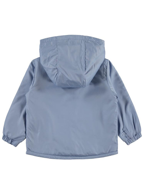 Civil Girls Polarlı Düz 2-5 Yaş Yağmurluk - Mavi