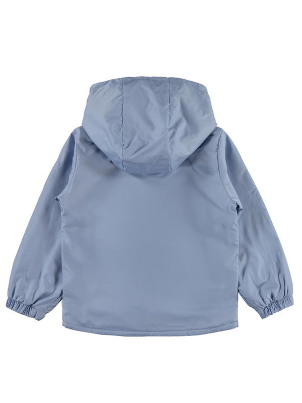 Civil Girls Polarlı Düz 10-13 Yaş Yağmurluk - Mavi