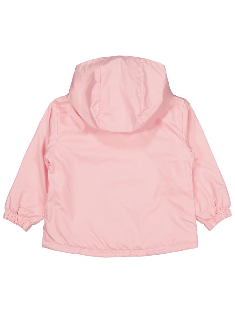 Civil Girls Polarlı Düz 2-5 Yaş Yağmurluk - Pembe