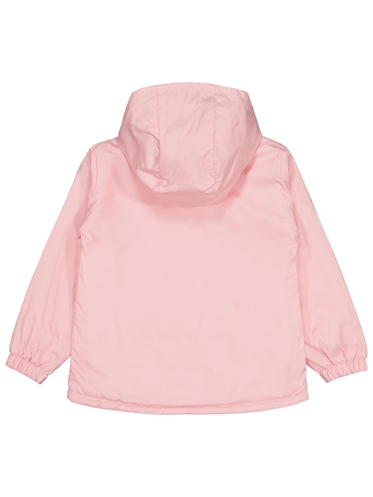 Civil Girls Polarlı Düz 10-13 Yaş Yağmurluk - Pembe