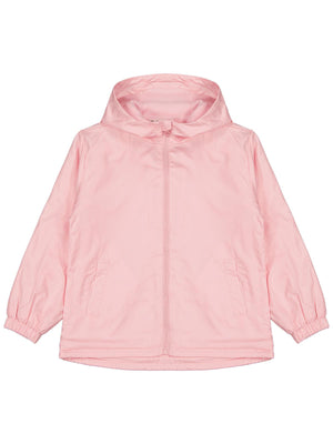 Civil Girls Polarlı Düz 10-13 Yaş Yağmurluk - Pembe