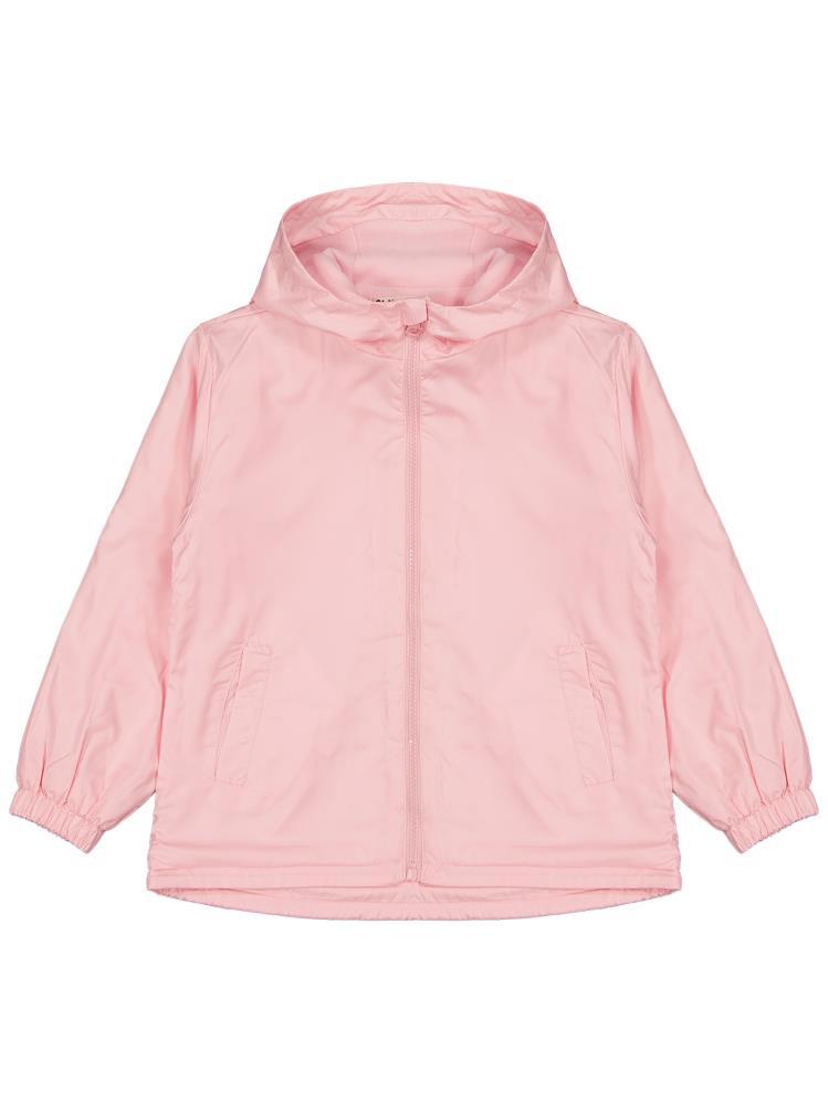 Civil Girls Polarlı Düz 6-9 Yaş Yağmurluk - Pembe
