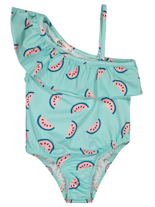 Civil Girls Kız Çocuk Mayo 2-12 Yaş - Yeşil