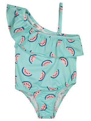 Civil Girls Kız Çocuk Mayo 2-12 Yaş - Yeşil