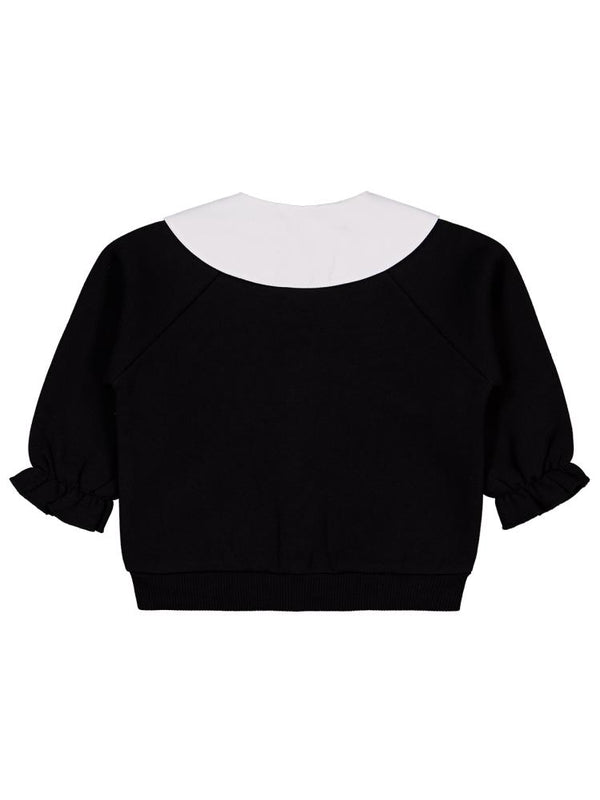 Civil Baby Fiyonklu 6-18 Ay Hırka - Siyah