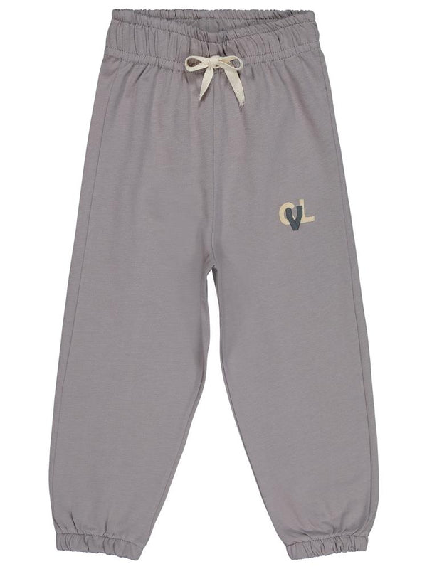 Civil Boys CVL Nakışlı Süs Bağcıklı 2-5 Yaş Eşofman Altı - Gri