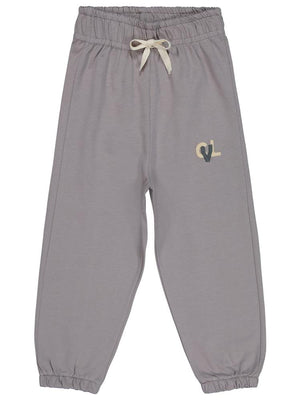 Civil Boys CVL Nakışlı Süs Bağcıklı 2-5 Yaş Eşofman Altı - Gri