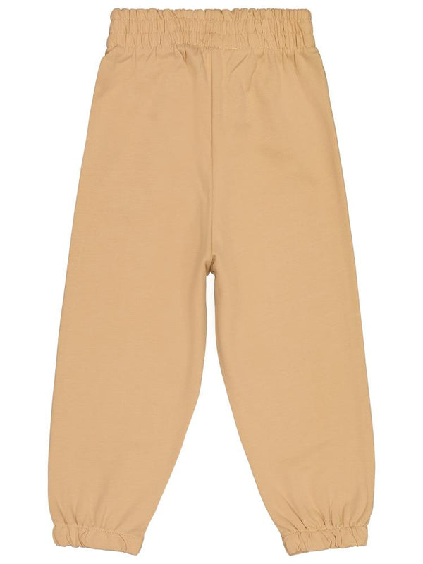 Civil Boys CVL Nakışlı Süs Bağcıklı 2-5 Yaş Eşofman Altı - Bej