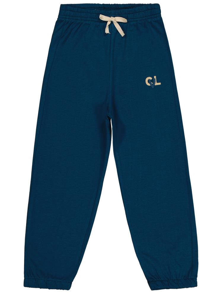 Civil Boys CVL Nakışlı Süs Bağcıklı 6-9 Yaş Eşofman Altı - Yeşil