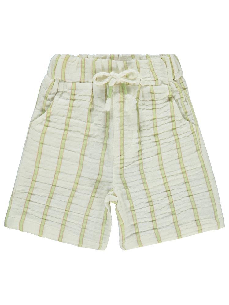 Civil Baby Çizgili Müslin 6-18 Ay Kapri - Yeşil