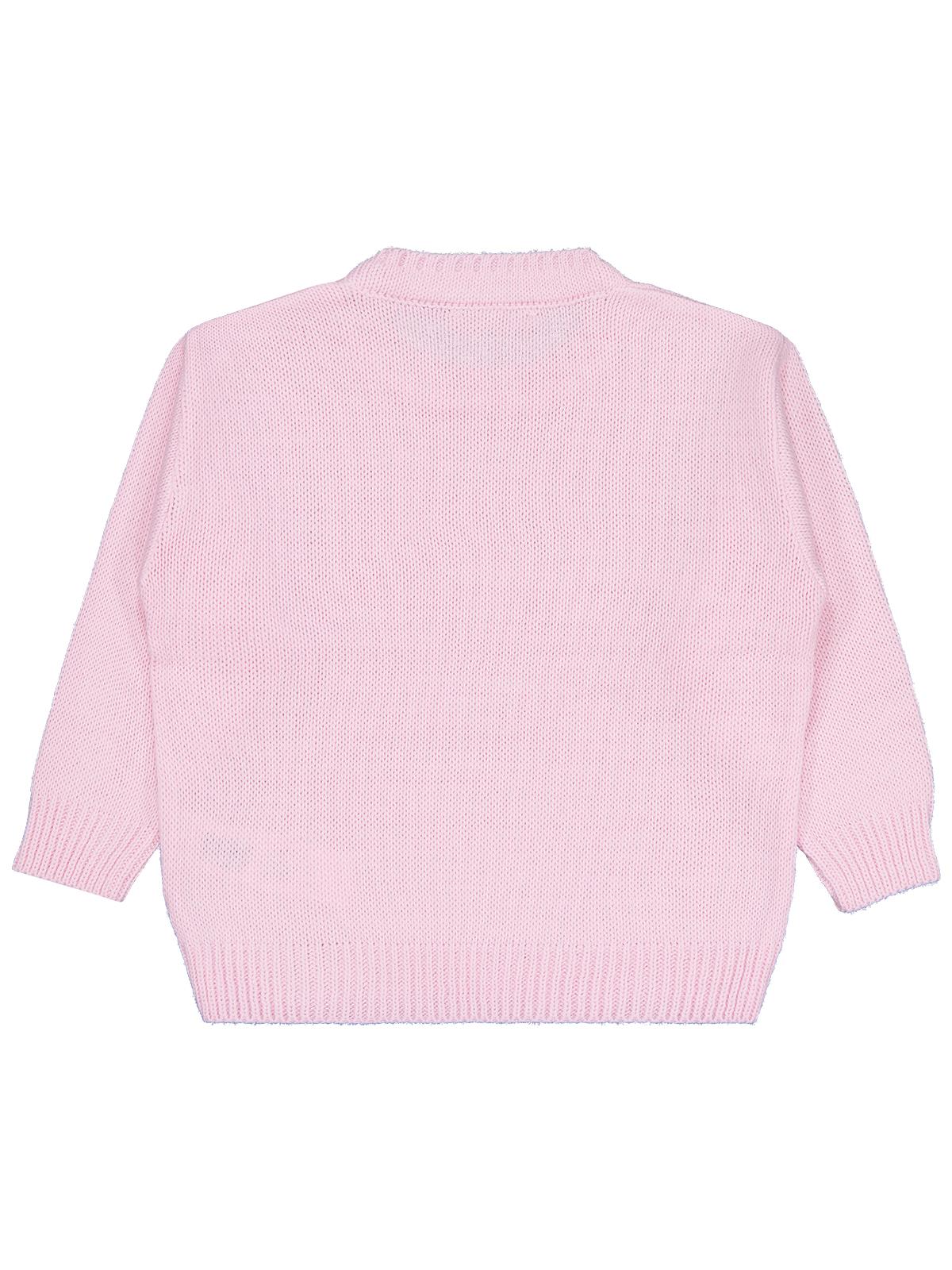 Civil Girls Düz 2-5 Yaş Kazak - Pembe