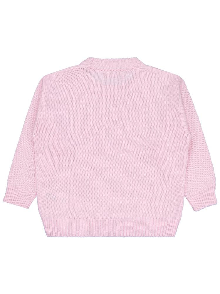 Civil Girls Düz 2-5 Yaş Kazak - Pembe