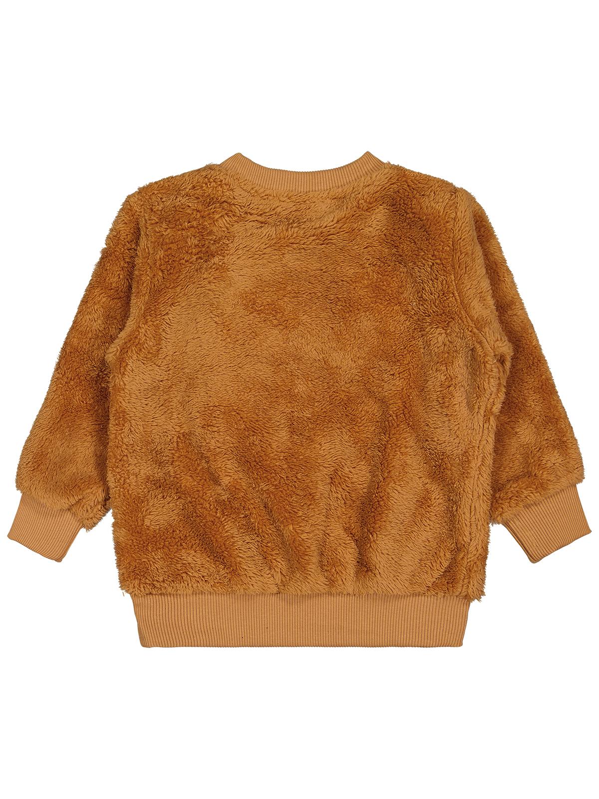 Civil Boys Ayı Nakışlı 2-5 Yaş Sweatshirt - Turuncu