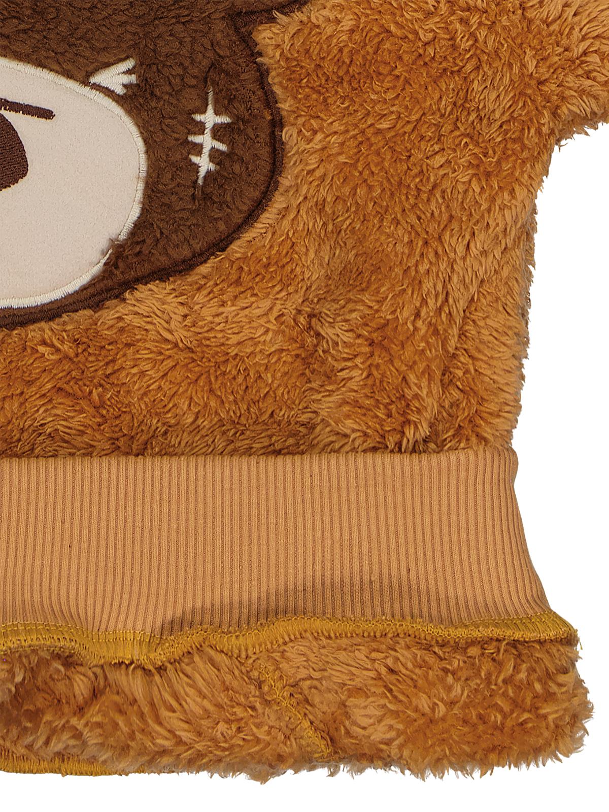 Civil Boys Ayı Nakışlı 2-5 Yaş Sweatshirt - Turuncu